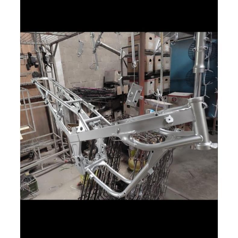 Bubuk Powder Coating SILVER ALUMUNIUM (1 kg)