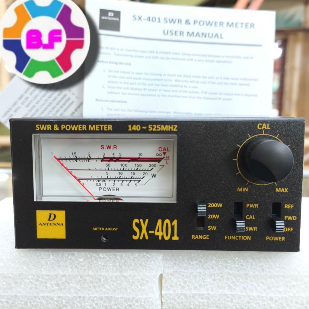 SWR POWER METER SX 401 140-525 MHZ Swr SX401 Power Meter