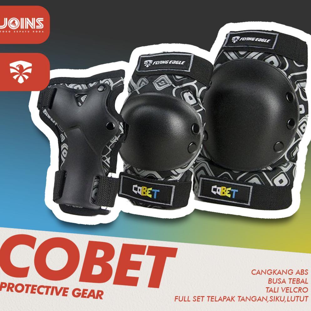 Deker Sepatu Roda Set Flying Eagle Cobet Ukuran S-XL Diskon