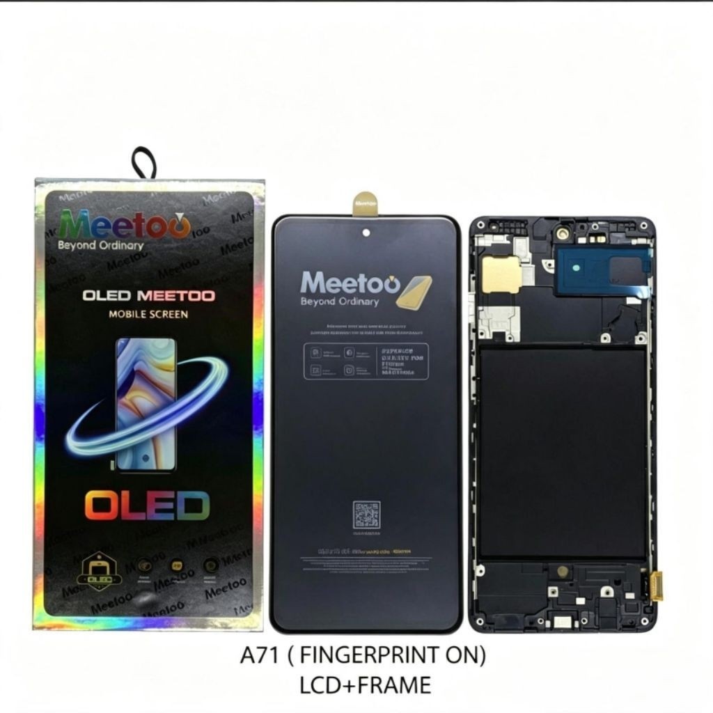 LCD SAMSUNG A715+FRAME A715F GALAXY A71 FINGERPRINT OLED MEETOO