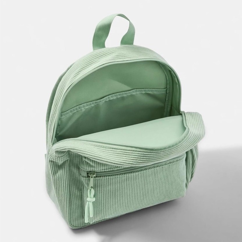 Corduroy Backpack Sage