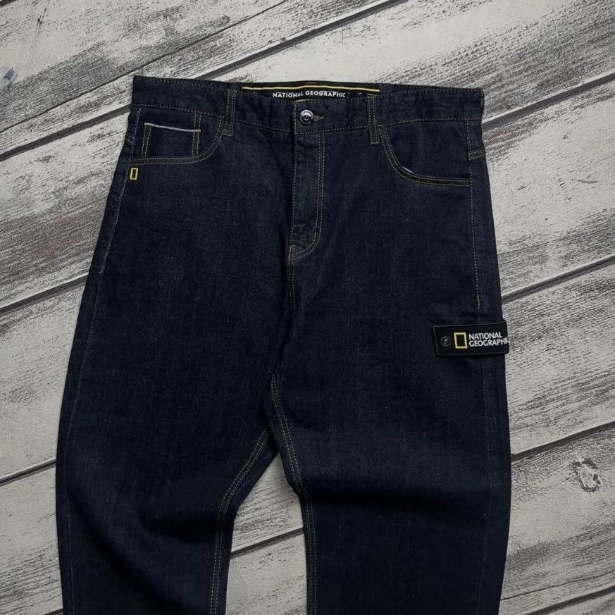 Link CO celana natgeo selvedge denim