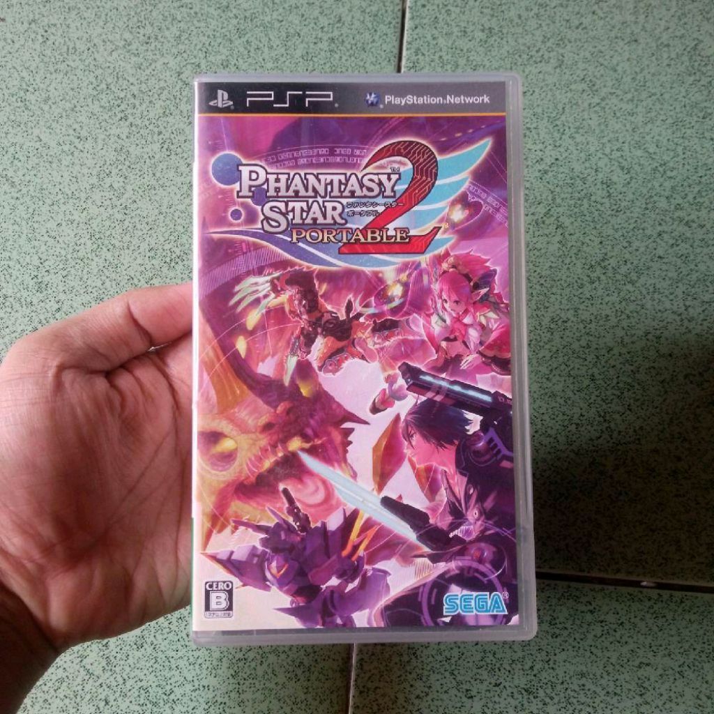 Phantasy star portable psp
