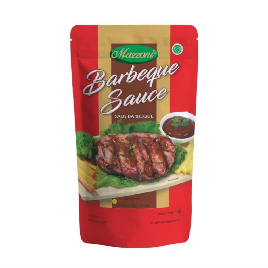 Mazzoni  Saus Barbeque 1 kg