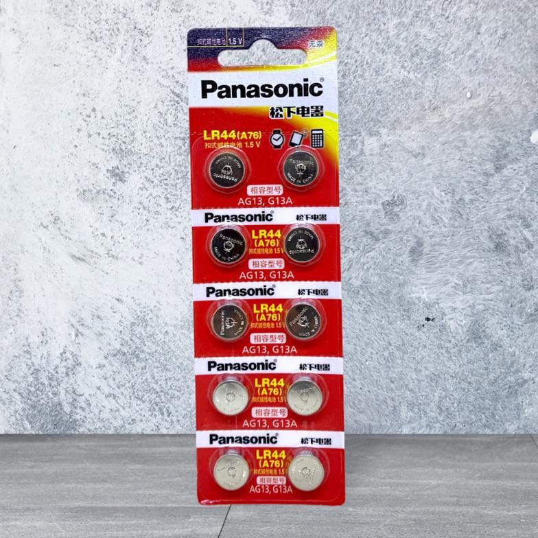 hemat baterai panasonic lr44 original batrai lr44 ag13, a76