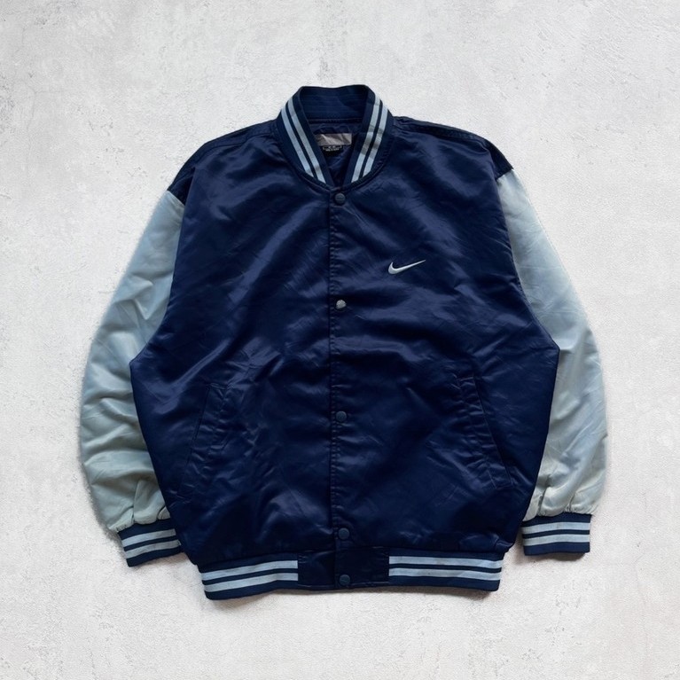 00s NIKE VARSITY JACKET TWO TONE