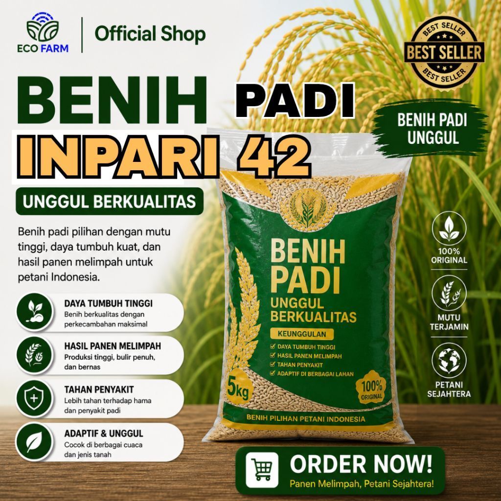 padi unggul inpari 42 jumbo