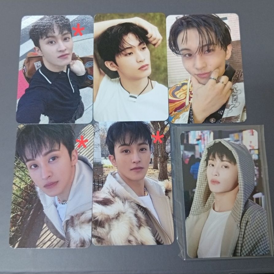 [OFFICIAL] READY Photocard Mark Manyun Peace, Mark Manyun Topang Dagu, Mark Pipi