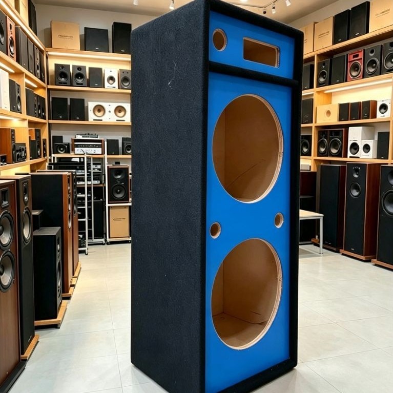 Box Salon Aktif Dobel Speaker 12 inch, Direkomendasikan Untuk Mesin D10, D30, D50 Dll