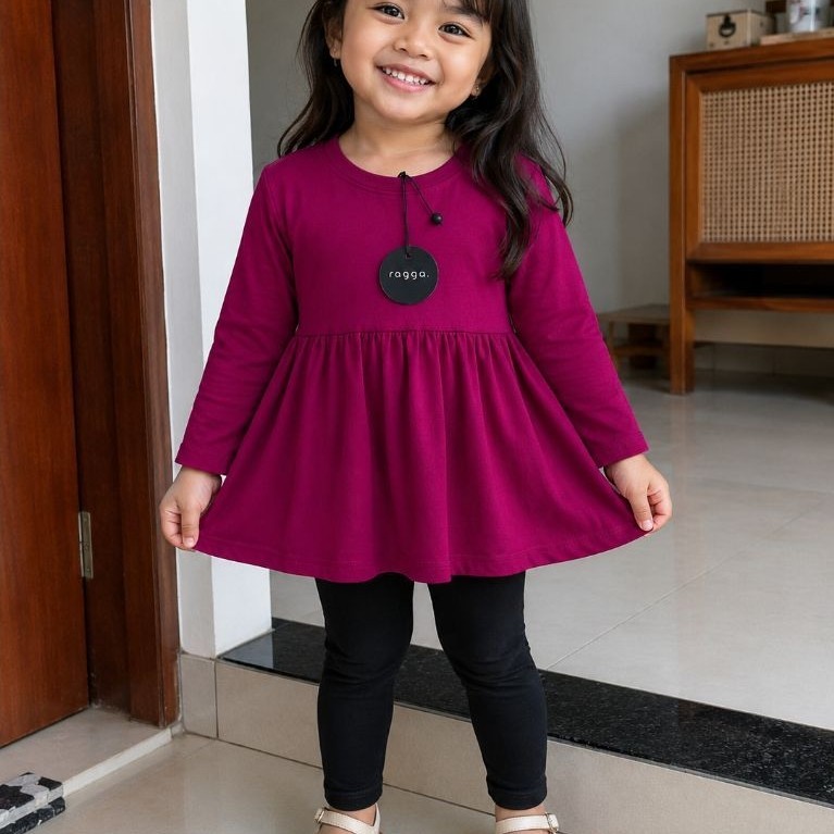 Kaos Anak Rampel Lengan Panjang - Aria Panjang Anak by ragga