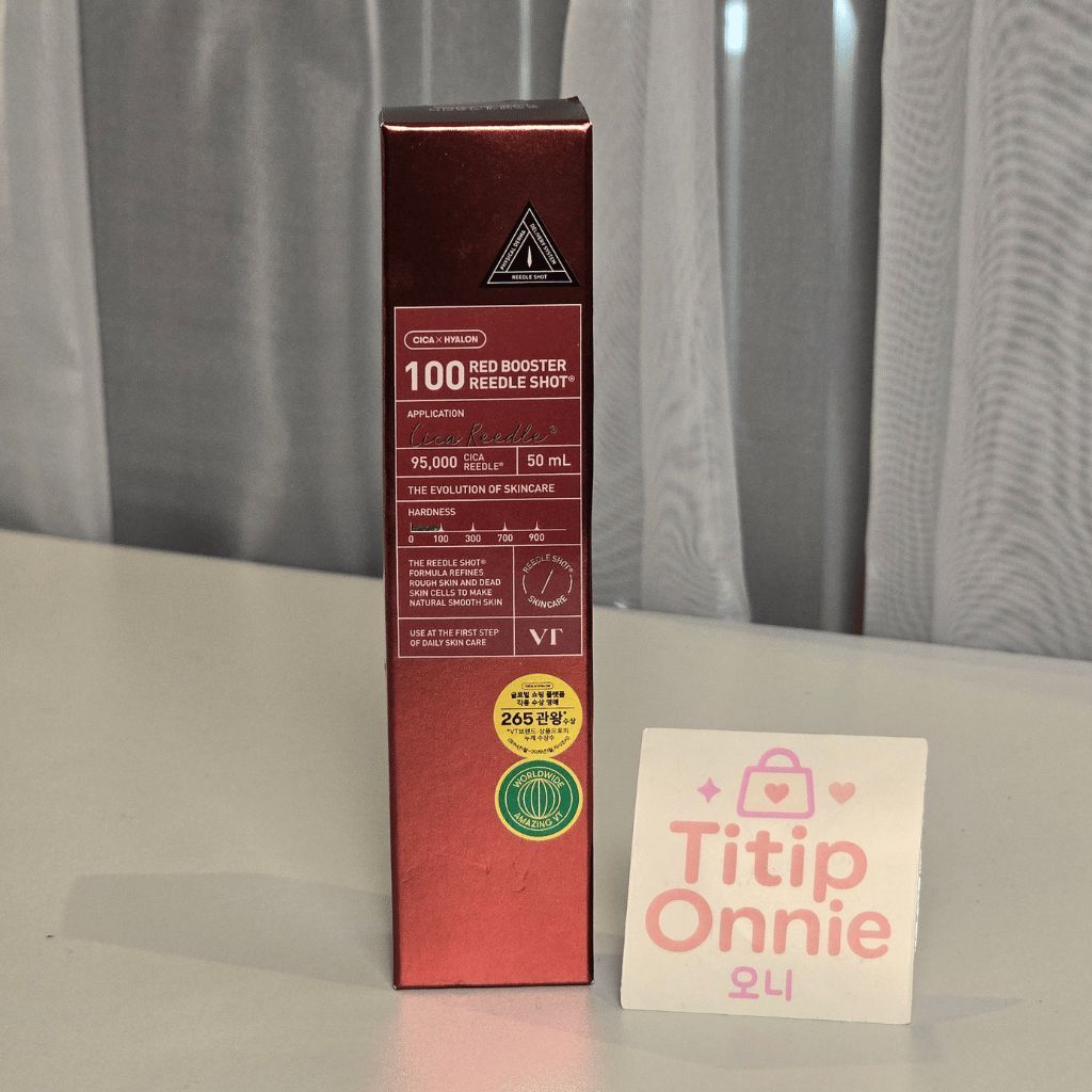 [ORIGINAL 100%] VT Cosmetics Reedle Shot Red Booster 100 | Serum Essence | 50ml | Daily Skin Balanci