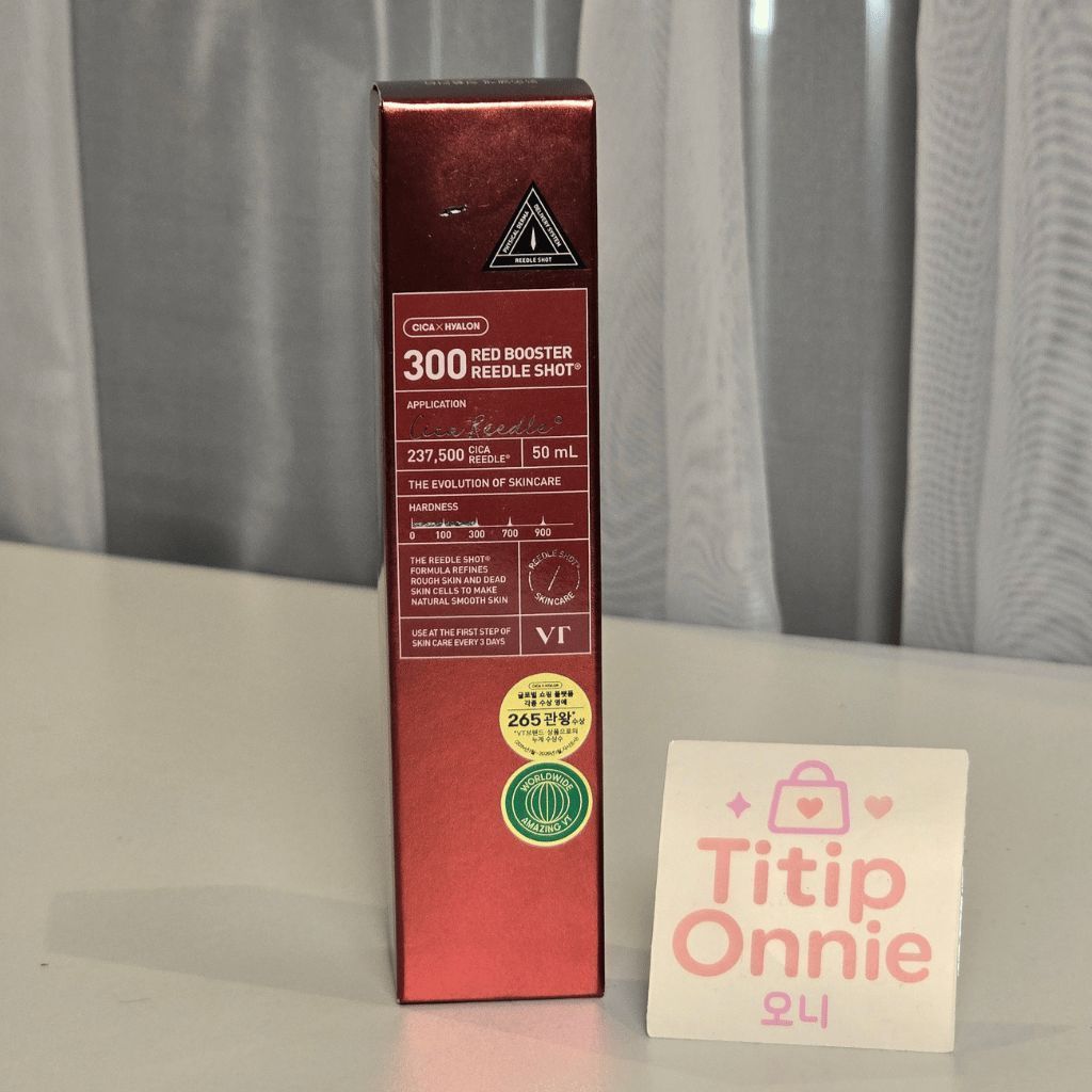 [BEST SELLER KOREA] VT Red Booster Reedle Shot 300 | Serum Essence | 50ml | Daily Skin Balancing Car