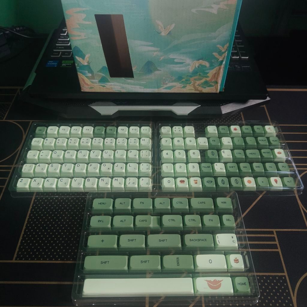 Keycaps Matcha PBT XDA 124 keys - XDA Profile