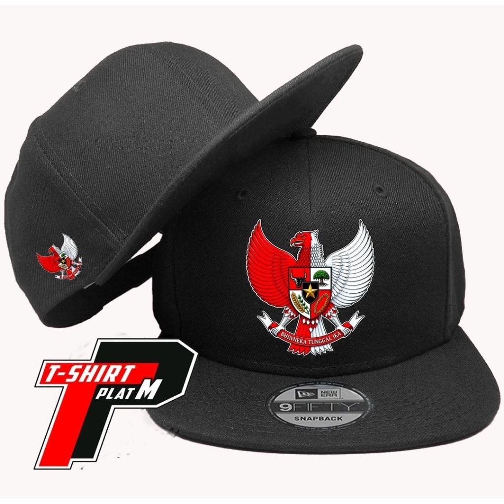 Topi Garuda Pancasila Merah Putih Bisbol
