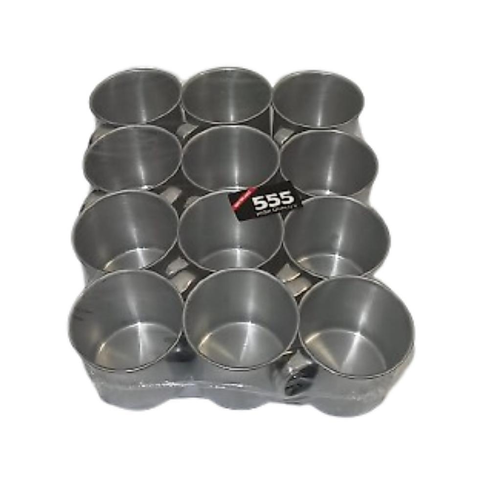 Muq stainless 7 cm tanpa tutup isi 1 lusin,cangkir stainless,cangkir stainless kecil,cangkir stainle
