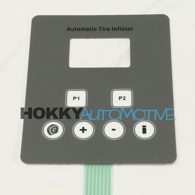 Keypad Inflator Nitrogen Kernel / Stiker Tombol Layar Mesin Nitrogen Kernel