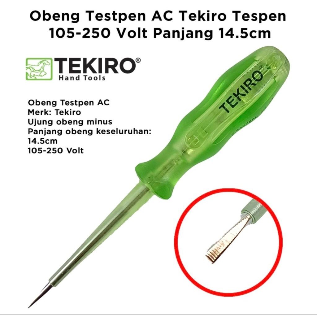 Tespen Tekiro Obeng Tespen Listrik,Obeng tes Listrik,Tekiro Tespen Obeng