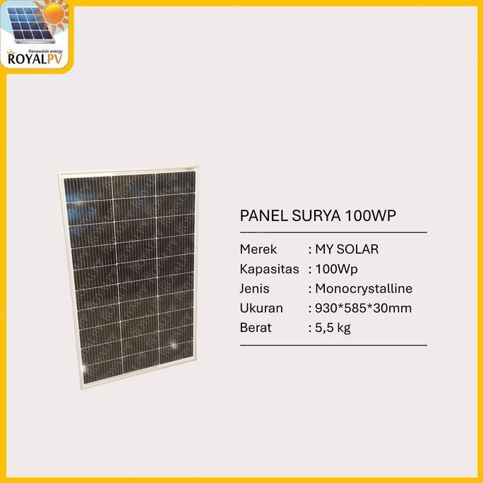 Panel surya 100wp panel surya 100wp mono solar panel 100wp solar panel 100wp mono