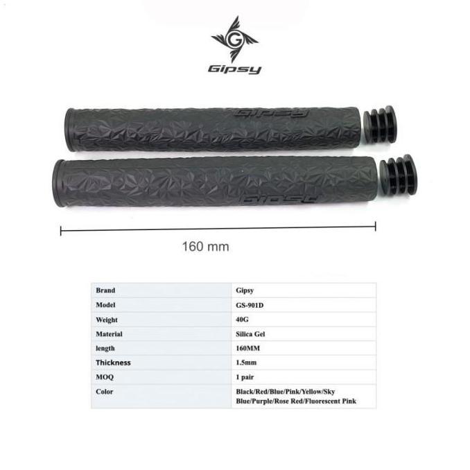 Promo Gipsy GS-901D Pushbike Handlebar Grips Handgrip Push Balance Bike Race Diskon