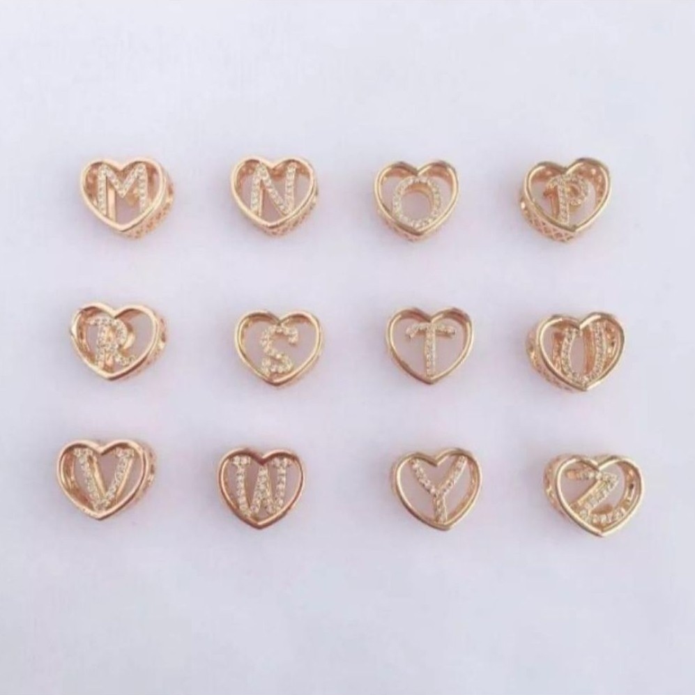 LIONTIN HURUF LOVE INISIAL COCOK BUAT KALUNG DAN GELANG