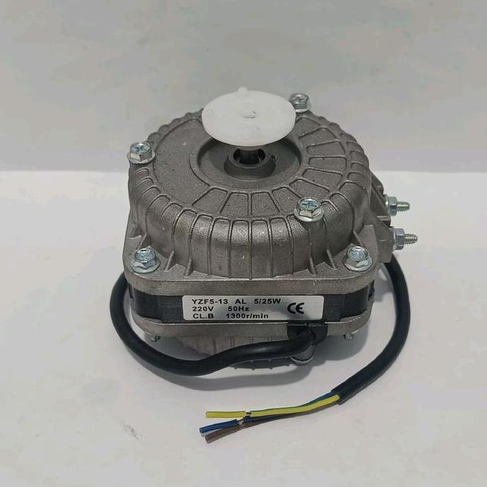 FAN MOTOR KONDENSOR KULKAS SHOWCASE FREEZER YZF5-13 AL 5/25W 1300RPM PACPC