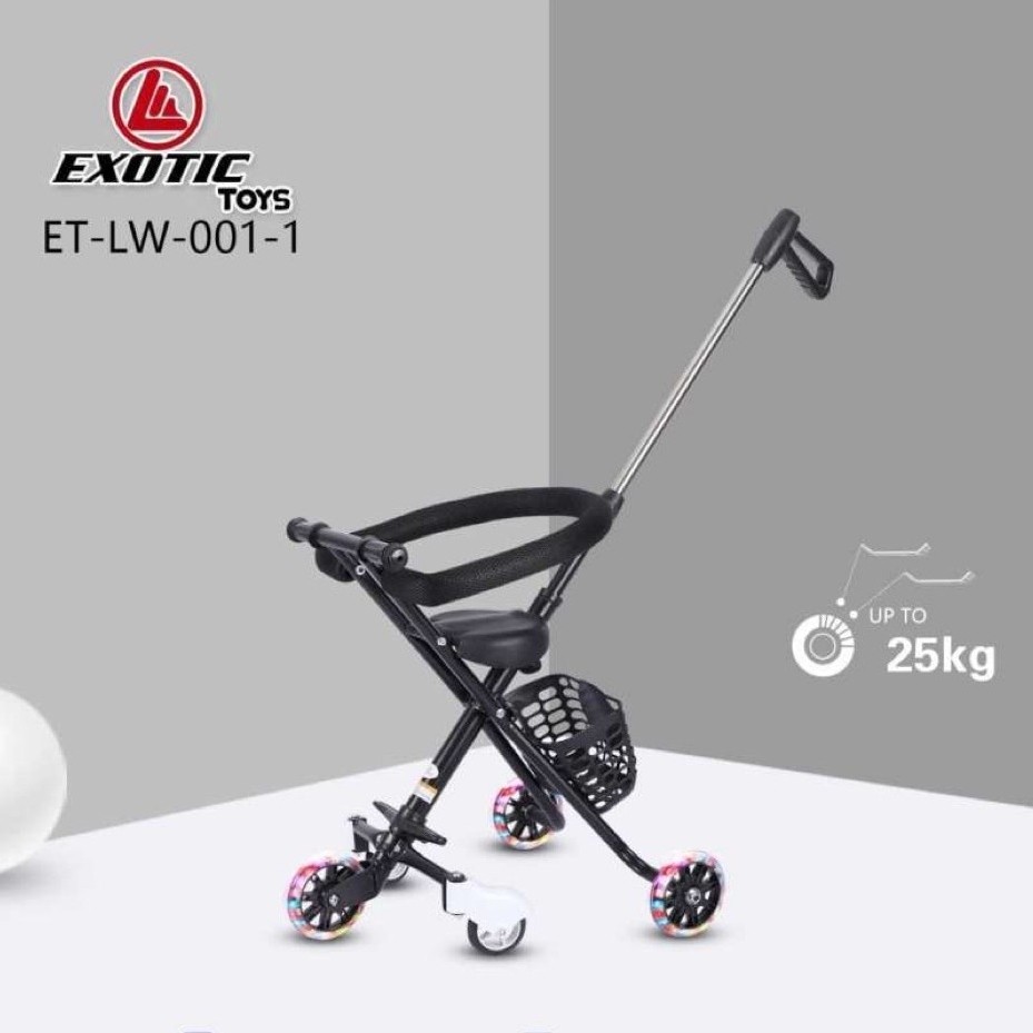 Stroller Duduk Bayi Balita Exotic Roda 3