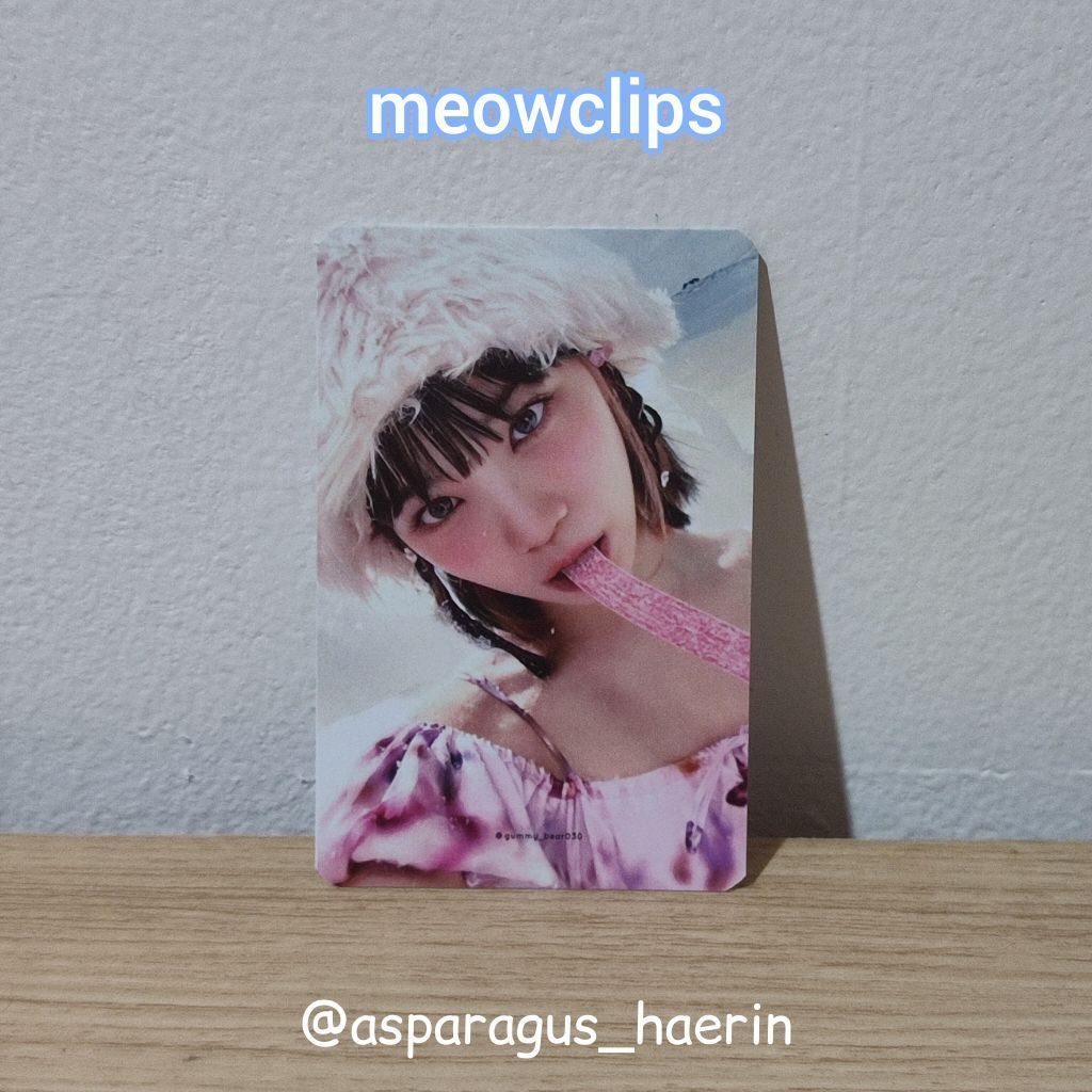 meowclips - [UNOFFICIAL] Candy Chaewon Photocard Antifragile Album unofficial/replika