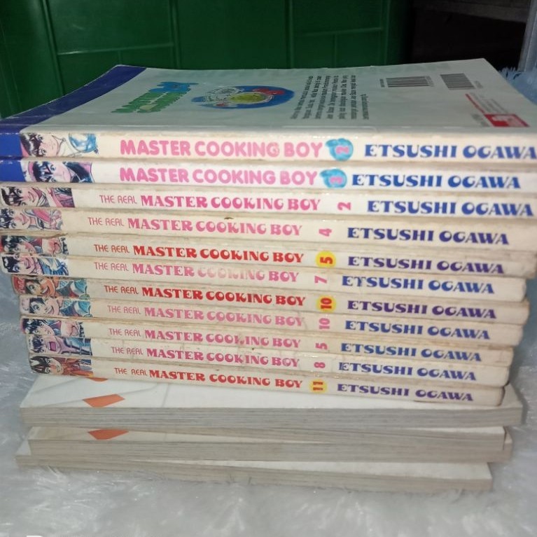Master Cooking Boy & The Real Master Cooking Boy -- KOMIK CABUTAN/SATUAN (Etsushi Egawa)
