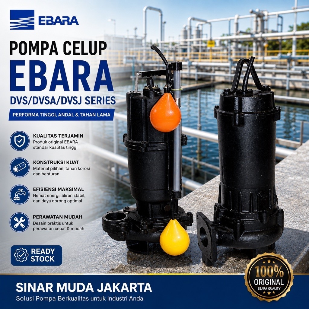 Pompa Celup Ebara 50 DVS DVSA DVSJ 51.5