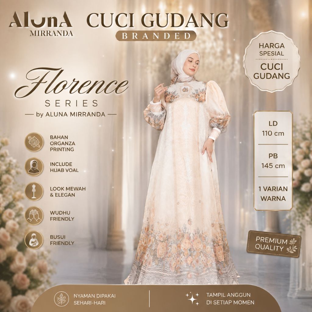 GAMIS FLORENCE BY ALUNA MIRRANDA