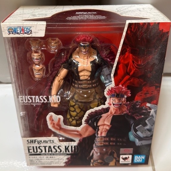 shf eustass kid bandai original