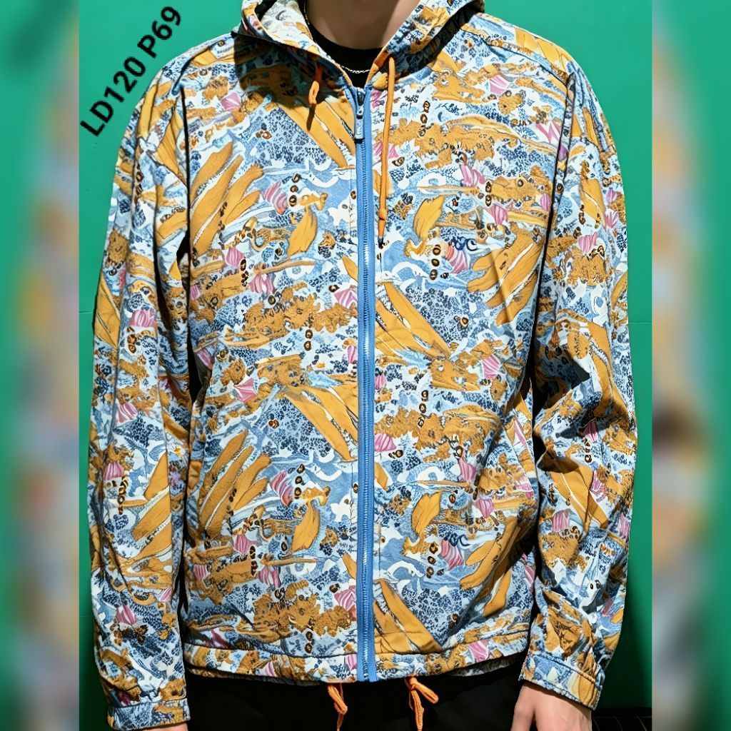 jaket asics kanpas 1 layer original