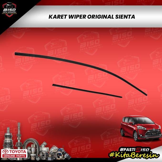 Promo Karet Wiper Toyota Sienta Depan Original Toyota Astra Motor Karet Wiper Untuk Wiper Original T