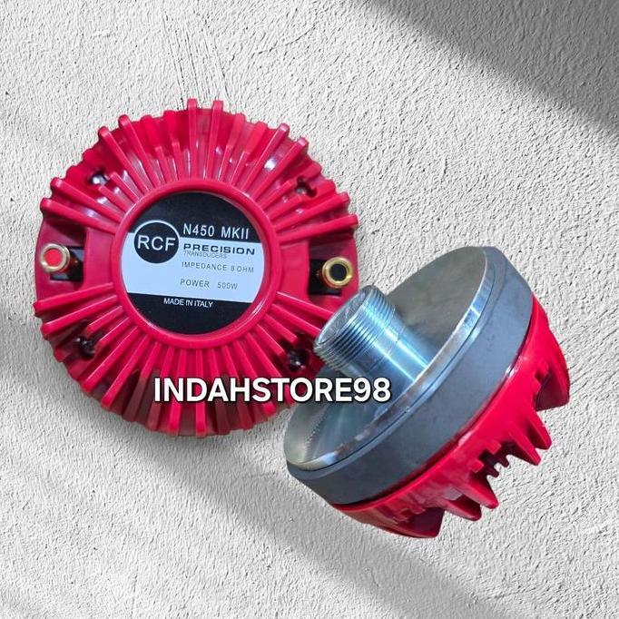 Rara Atri - Driver Tweeter Rcf N450 Merah / N450M Drat Rcf N450 Merah Tweeter N455 Mkii Merah Terbar