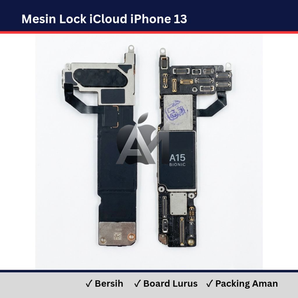 Mesin Lock Icloud iPhone 13 / 13 Mini (Random IOS 18 / 18 Kebawah, Hello / Passcode)