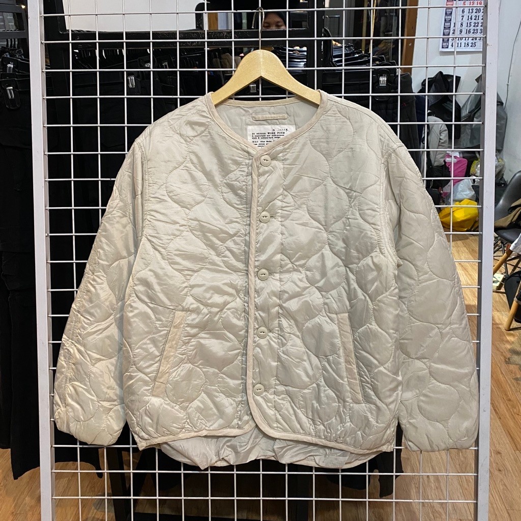 Work Form Broken White Snap Button Jacket. #Jb169