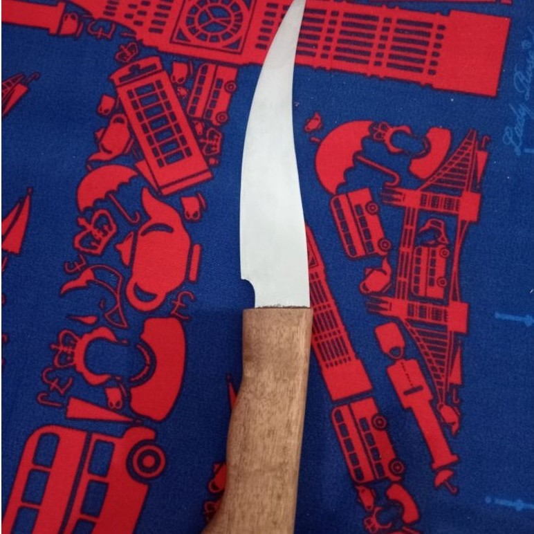 pisau dapur, boning, skining baja d2