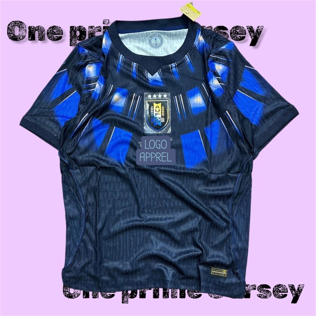 PLAYER ISSUE JERSEY BOLA URUGUAY AWAY BLACK PHANTER 2026 NEW PI