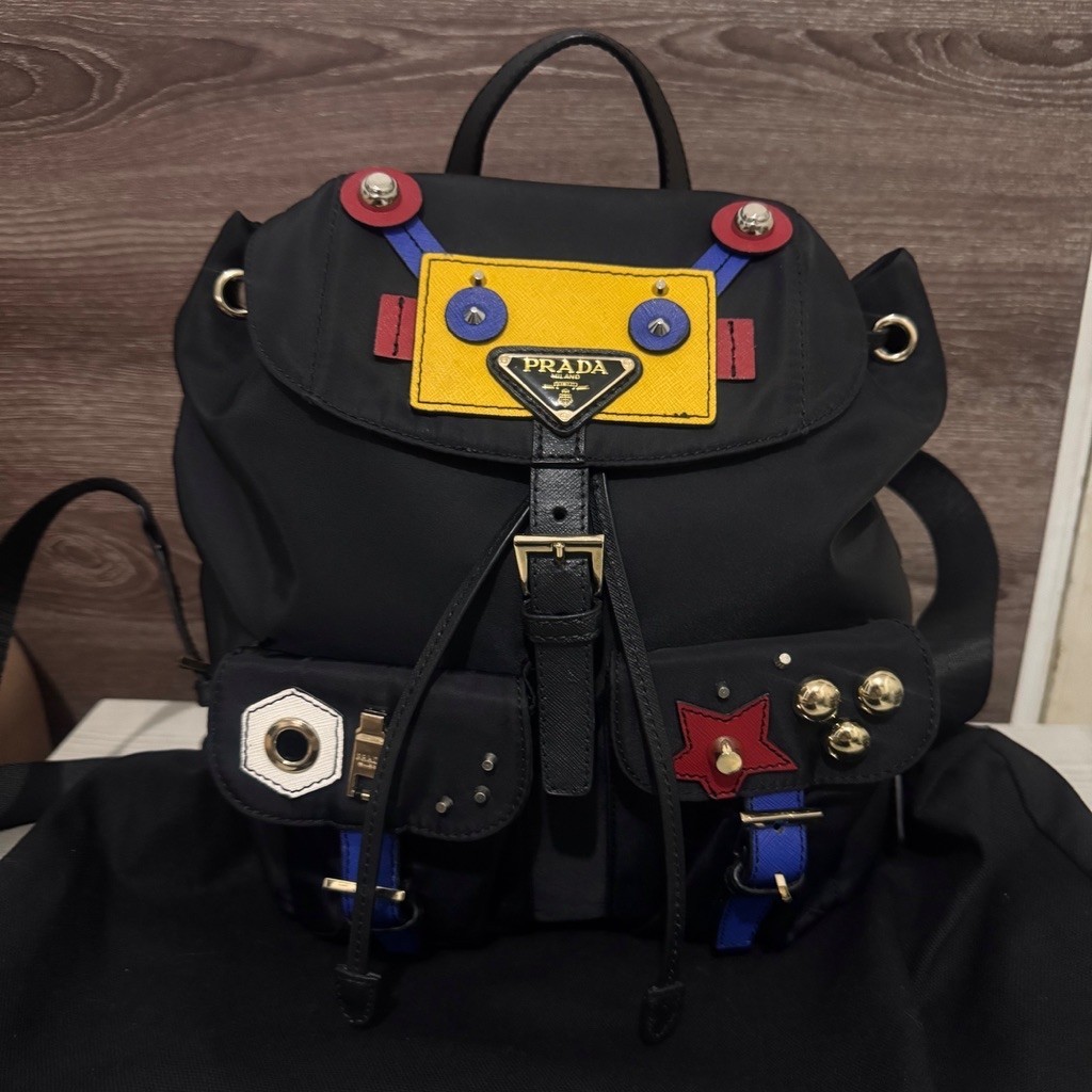 Prada Tessuto Robot Backpack