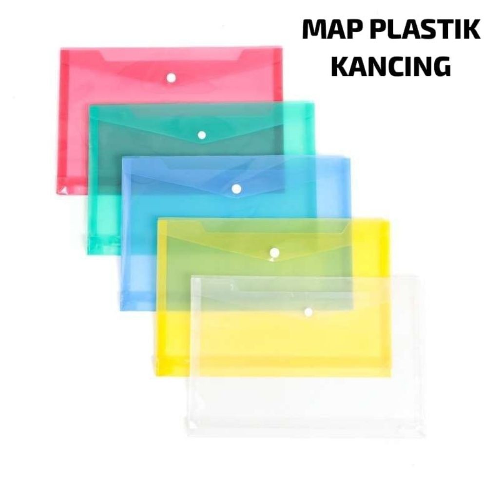 Map Plastik Kancing/Map Dokumen