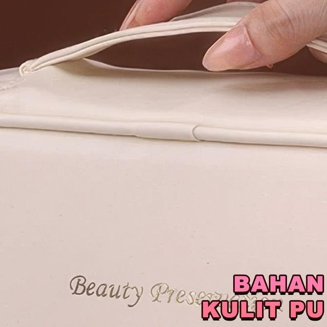 Zefori881 - Tas Make Up Multifungsi Tas Kosmetik Travel Waterproof Skincare Organizer Bk6030