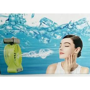 Kipas angin mini fan + nano spray mist fan kipas mini kipas portable