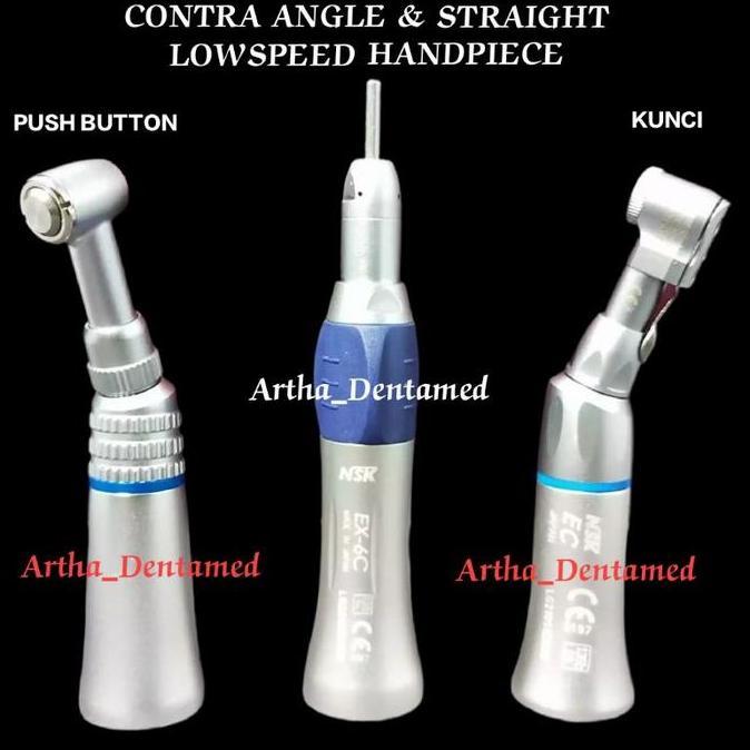 CONTRA ANGLE & STRIGHT HANDPIECE LOWSPEED NSK MICROMOTOR
