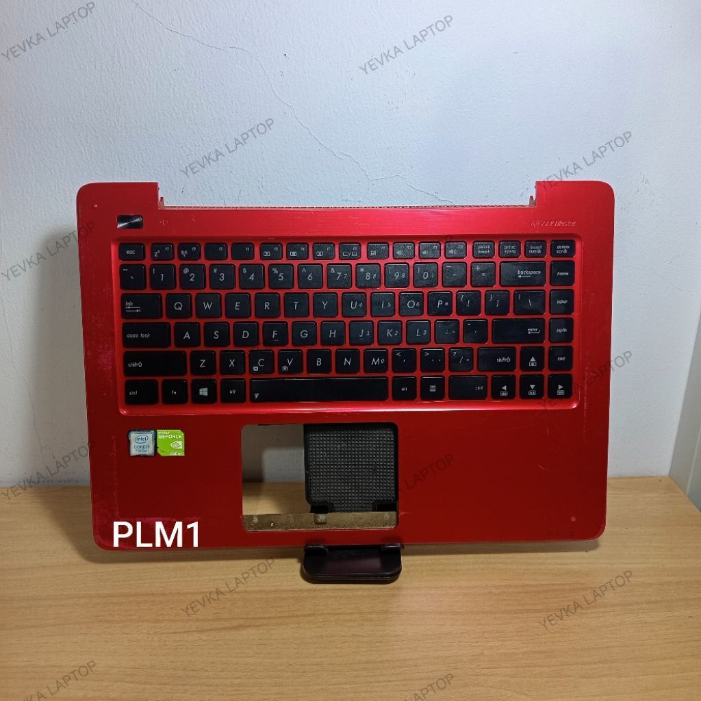 [ MERAH ] Palmrest X456U bisa utk A456U Normal Tested Seken Original [ frame cover casing case kesin