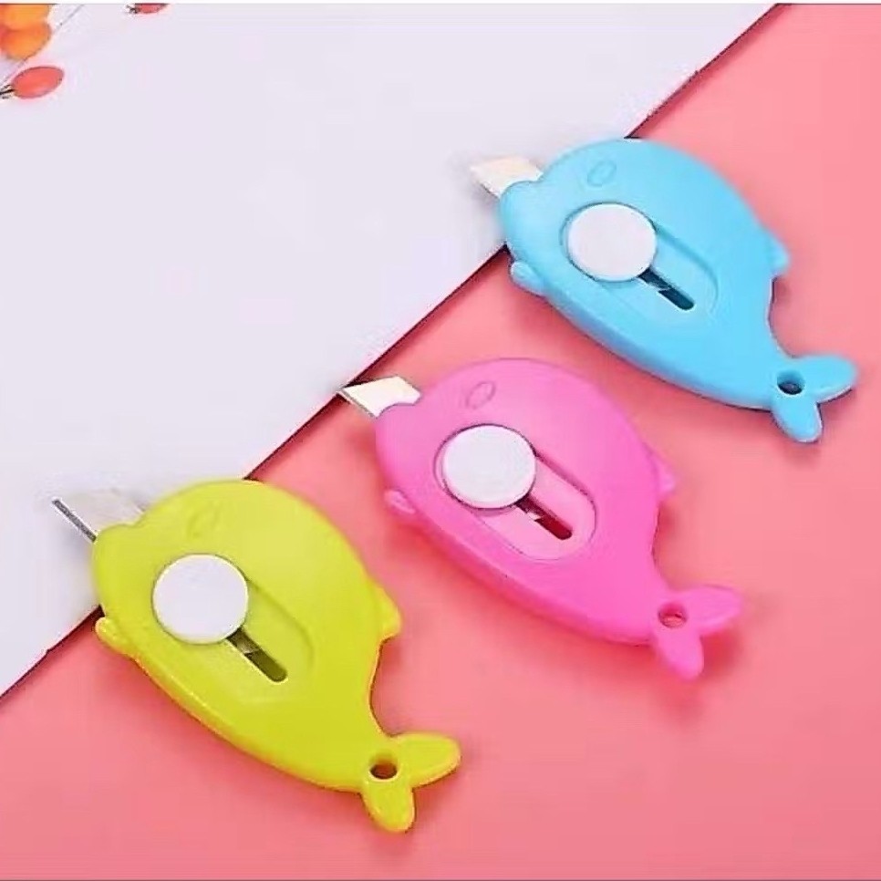 * PROMO * Cutter Mini - Cutter Mini Motif - Cutter Mini Portable - Cutter Pemotong Kertas - Cutter