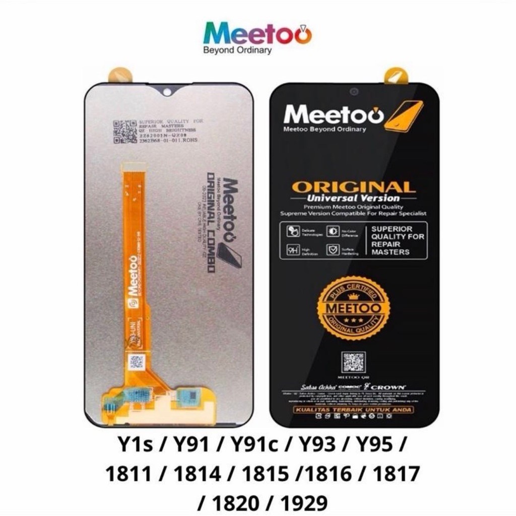 LCD TOUCHSCREEN VIVO Y91/Y91c/Y93/Y95/ Y1s / Y93c / Y91s / Y1s / 1811 / 1814 / 1816 / 1807 /1929 /18