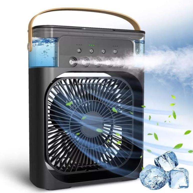 00971 Air Cooler Fan LED Diffuser - Kipas Angin Pendingin Mini USB