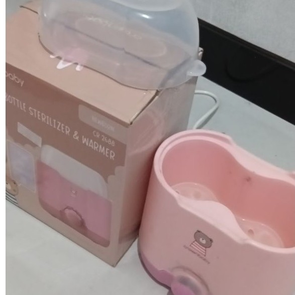 crown baby bottle sterilizer and warmer