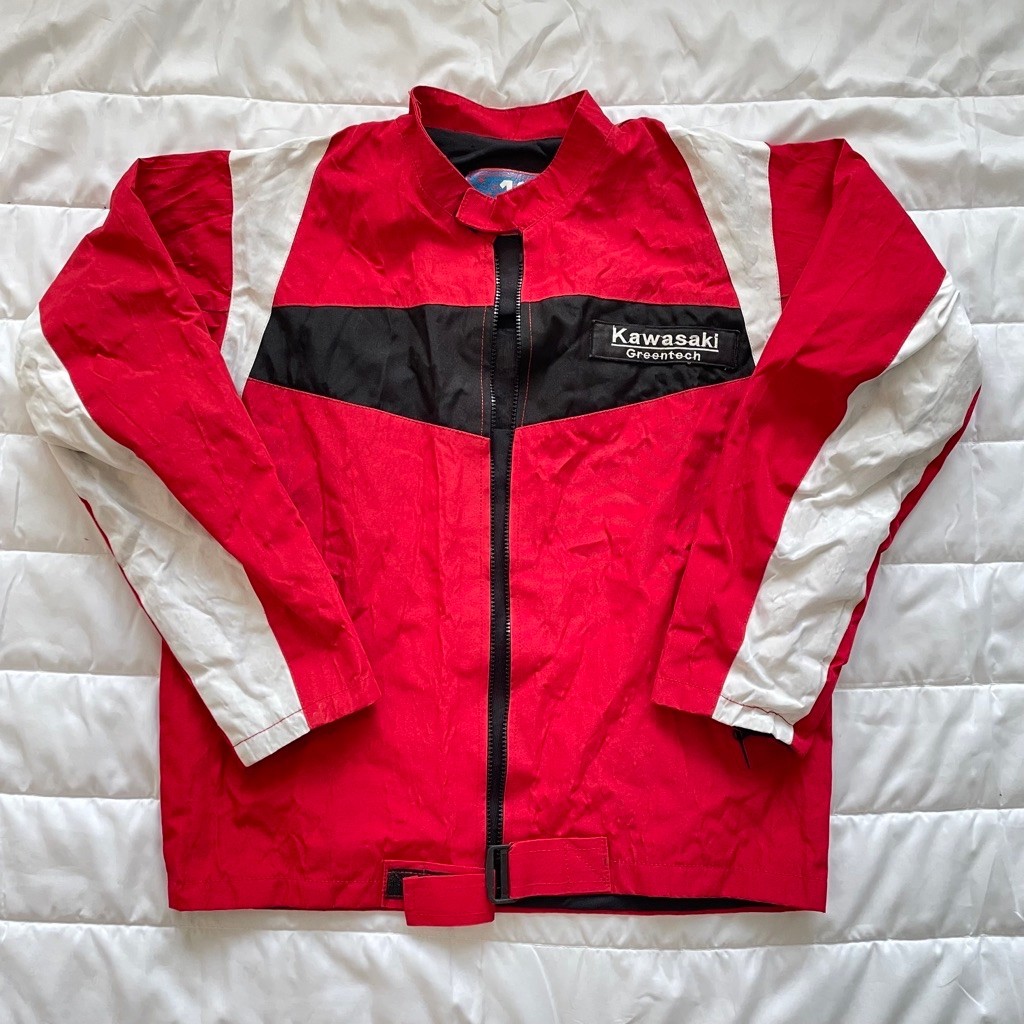preloved jacket kawasaki greentech