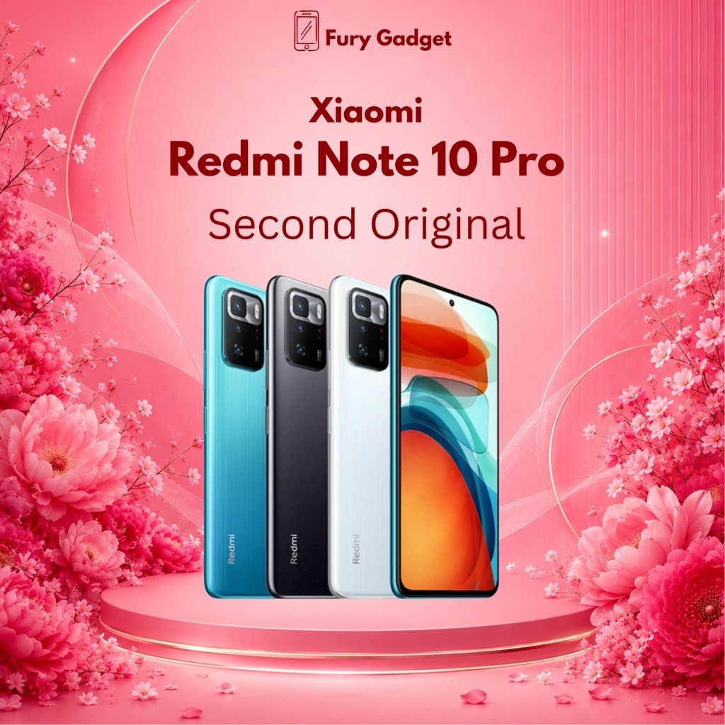 Xiaomi Redmi Note 10 Pro Second Original Resmi Indonesia